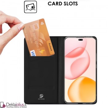 Dux Ducis Skin Pro dirbtinės odos dėklas - juodas (Huawei Honor 400 Pro) Dux Ducis Skin Pro dirbtinės odos dėklas - juodas (Huawei Honor 400 Pro)